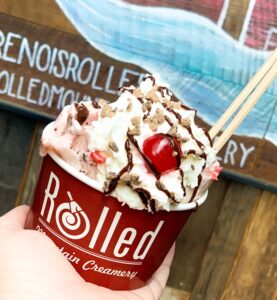 Rolled Mountain Creamery - Signature Cherry Ice Cream