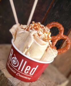 Rolled Mountain Creamery - Sea Salt Caramel Ice Cream