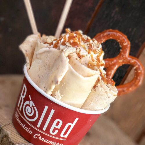 Rolled Mountain Creamery - Sea Salt Caramel Ice Cream