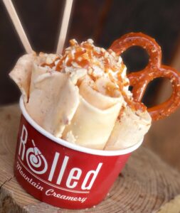 Rolled Mountain Creamery - Sea Salt Caramel Ice Cream