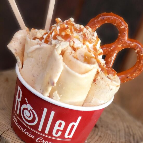 Rolled Mountain Creamery - Sea Salt Caramel Ice Cream